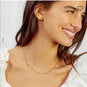 Gorjana Wilder Alphabet Necklace - L